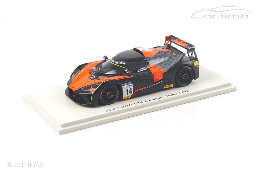 KTM X-Bow GT4 European Series 2016 Kraihamer/Vandenbalck Spark 1:43 S5664