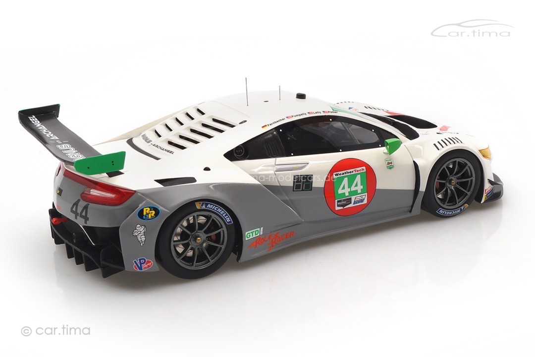 Acura NSX GT3 EVO 24h Daytona 2021 Potter/Lally/Pumpelly/Farnbacher TopSpeed 1:18 TS0275 Acura NSX GT3 EVO 24h Daytona 2021 Potter/Lally/Pumpelly/Farnbacher TopSpeed 1:18 TS0275
