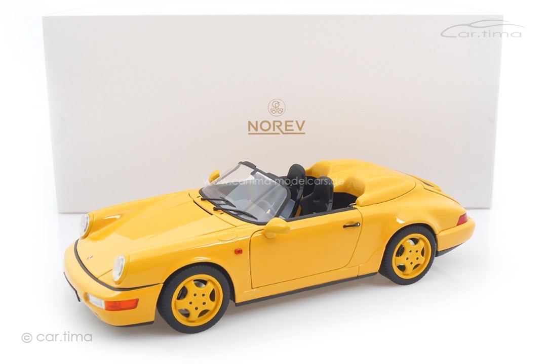 Porsche 911 (964) Speedster Speedgelb Norev 1:18 187130