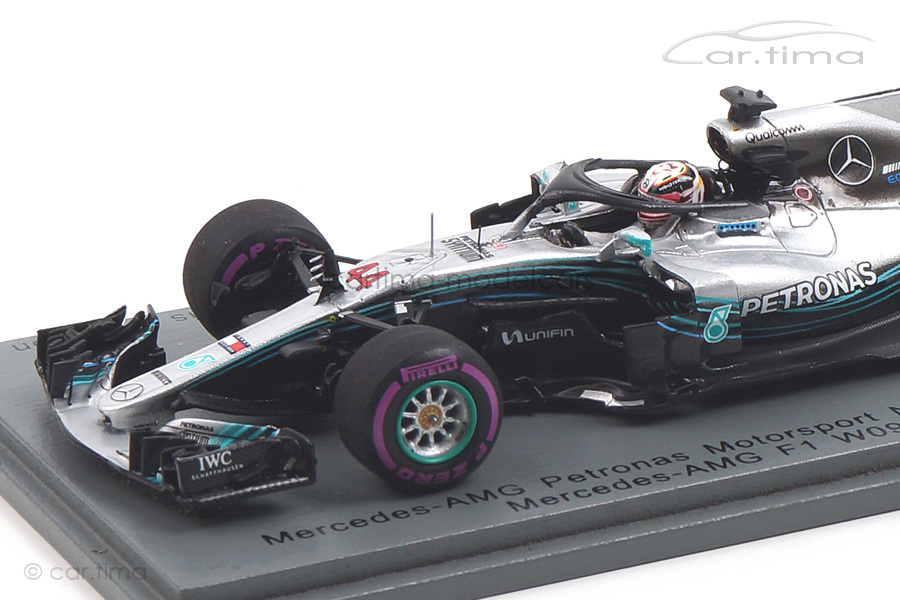 Mercedes-AMG F1 W09 World Champion 2018/pit board Lewis Hamilton Spark 1:43 S6067