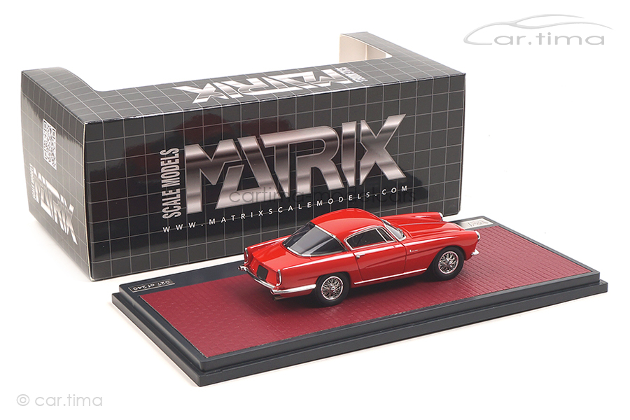 Aston Martin DB2/4 Coupe Bertone Arnolt 1953 rot Matrix 1:43 MX40108-011 Aston Martin DB2/4 Coupe Bertone Arnolt 1953 rot Matrix 1:43 MX40108-011