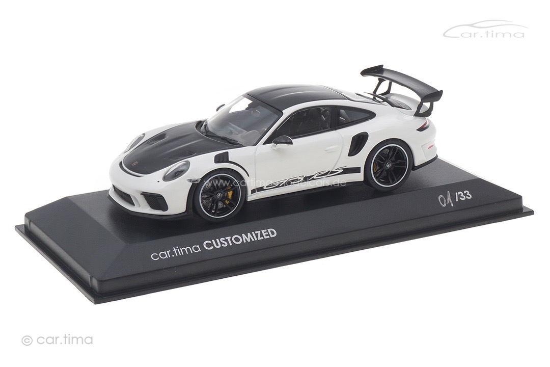 Porsche 911 GT3 RS "Bespoke" mit TECHART Formula IV Race Minichamps car.tima CUSTOMIZED 1:43 Porsche 911 GT3 RS "Bespoke" mit TECHART Formula IV Race Minichamps car.tima CUSTOMIZED 1:43