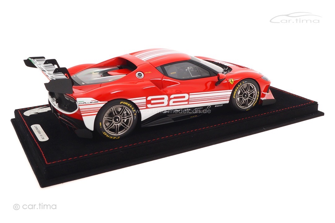 Ferrari 296 Challenge Launch Version 2023 BBR 1:18 P18242 Ferrari 296 Challenge Launch Version 2023 BBR 1:18 P18242