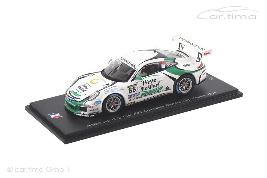 Porsche 911 (991) GT3 Cup Champion Carrera Cup France Ledogar Spark 1:43 SF084