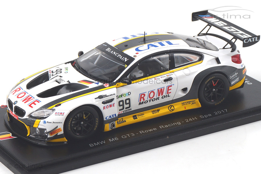 BMW M6 GT3 24h Spa 2017 Eng/Martin/Sims Spark 1:43 SB178 BMW M6 GT3 24h Spa 2017 Eng/Martin/Sims Spark 1:43 SB178