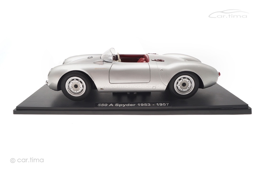 Porsche 550A Spyder 1956 silber KK Scale 1:12 KKDC120113 Porsche 550A Spyder 1956 silber KK Scale 1:12 KKDC120113