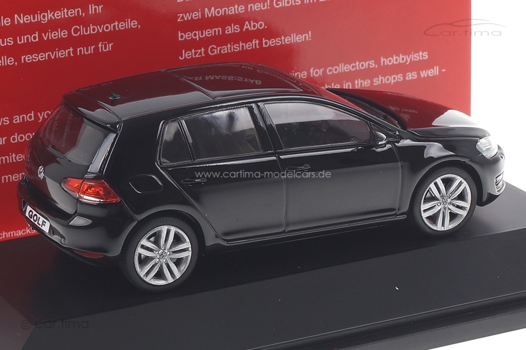 VW Golf VII schwarz Herpa 1:43 070720