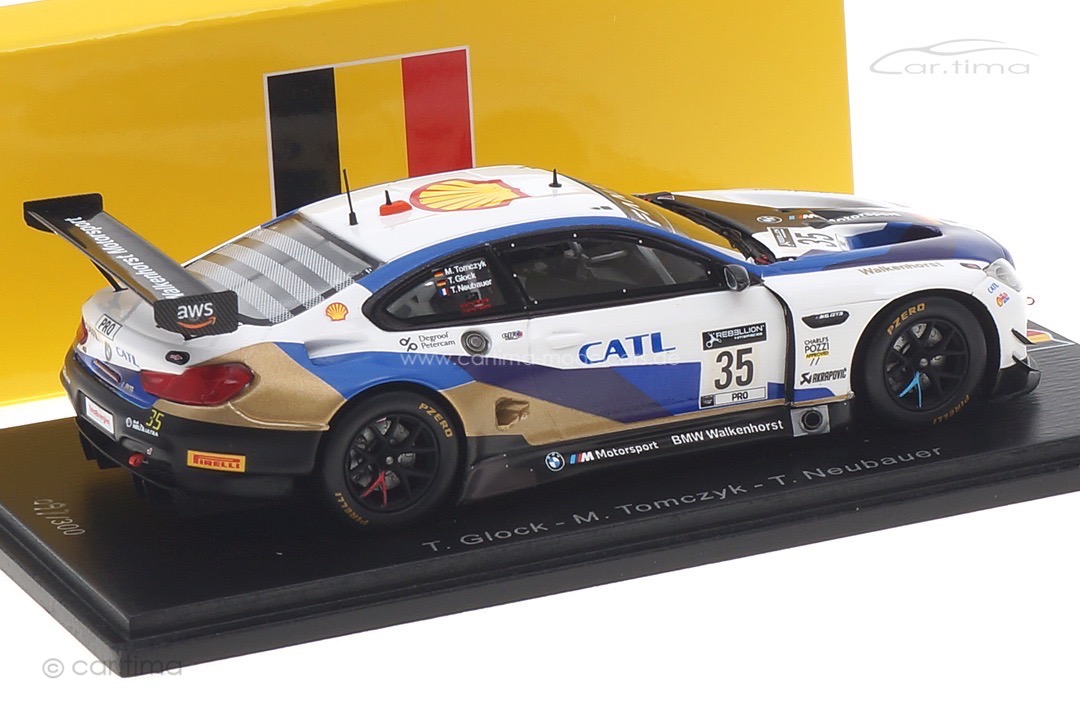BMW M6 GT3 24h Spa 2021 Glock/Tomczyk/Neubauer Spark 1:43 SB471 BMW M6 GT3 24h Spa 2021 Glock/Tomczyk/Neubauer Spark 1:43 SB471