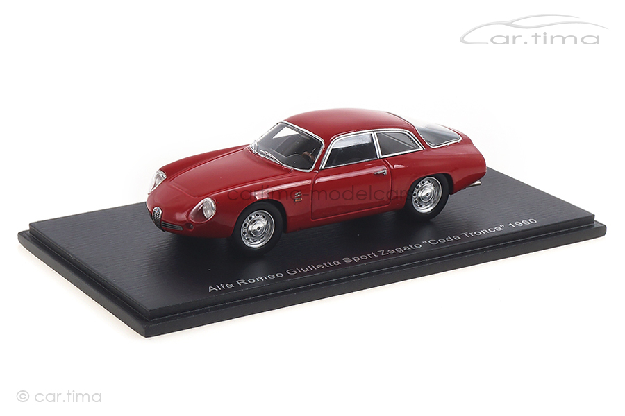Alfa Romeo Giulietta Sport Zagato 1962 "Coda Tronca" Spark 1:43 S9048