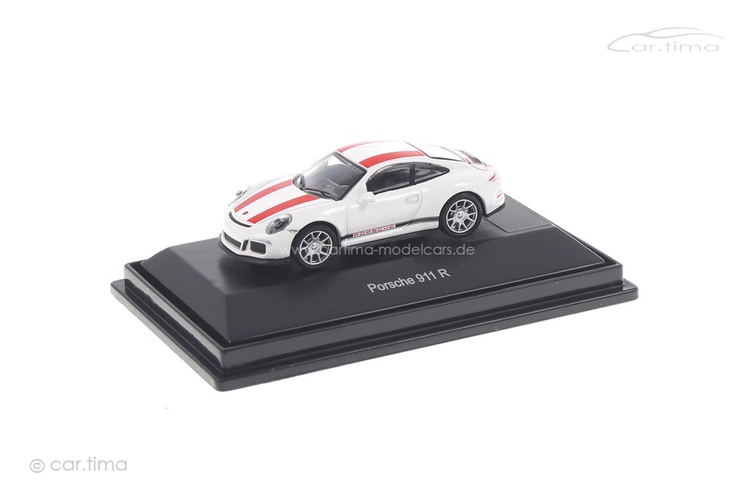 Porsche 911 R Weiß/rot Schuco 1:87 452629900