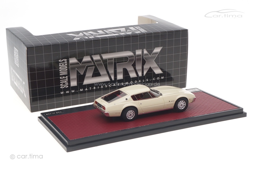 Jensen Nova Vignale 1967 weiß Matrix 1:43 MX41002-162