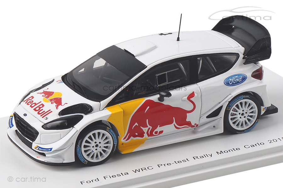 Ford Fiesta WRC Test Rallye Monte Carlo 2018 Ogier/Ingrassia Spark 1:43 S5172