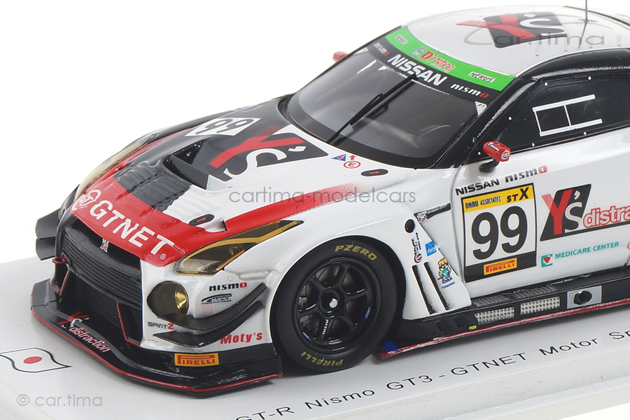 Nissan GT-R Nismo GT3 Winner Fuji Super Tec 2018 Spark 1:43 SJ067 Nissan GT-R Nismo GT3 Winner Fuji Super Tec 2018 Spark 1:43 SJ067