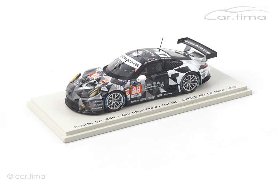 Porsche 911 RSR 24h Le Mans 2015 Al Qubaisi/Bachler/Ried Spark 1:43 S4673