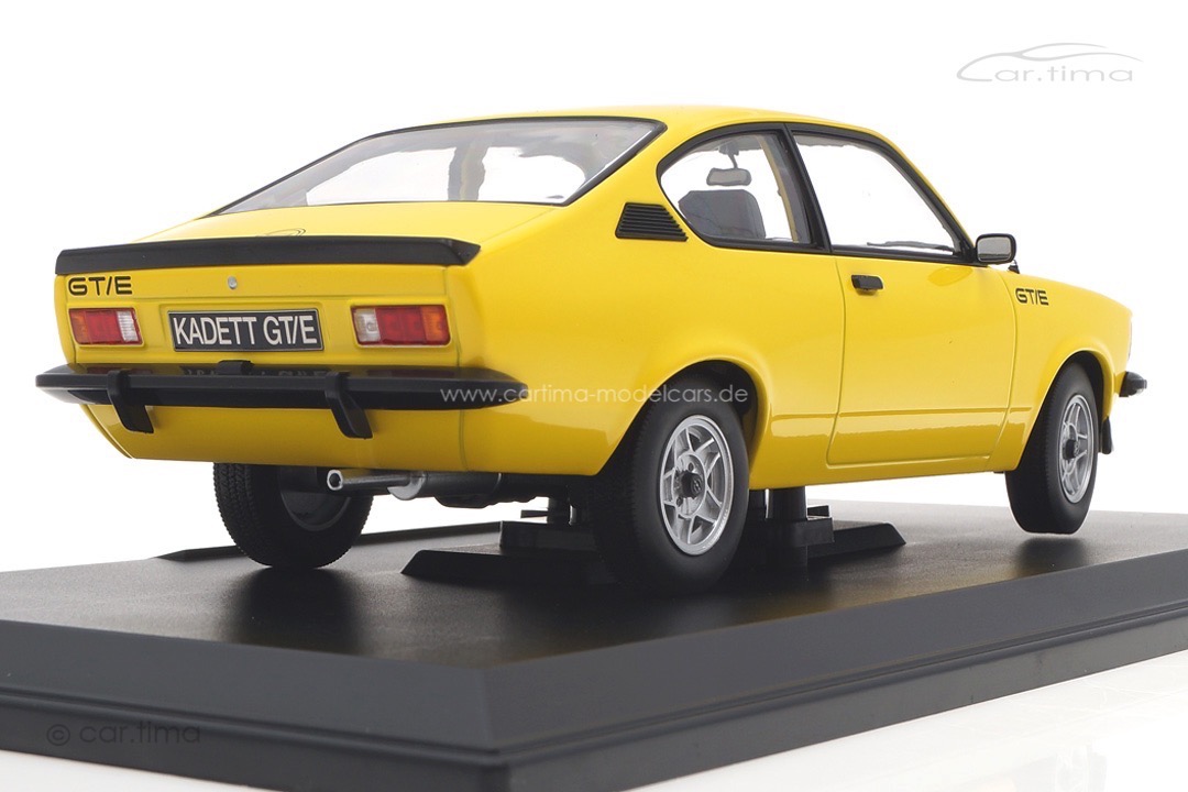 Opel Kadett C Coupe GT/E 1977 gelb Norev 1:18 183655 Opel Kadett C Coupe GT/E 1977 gelb Norev 1:18 183655