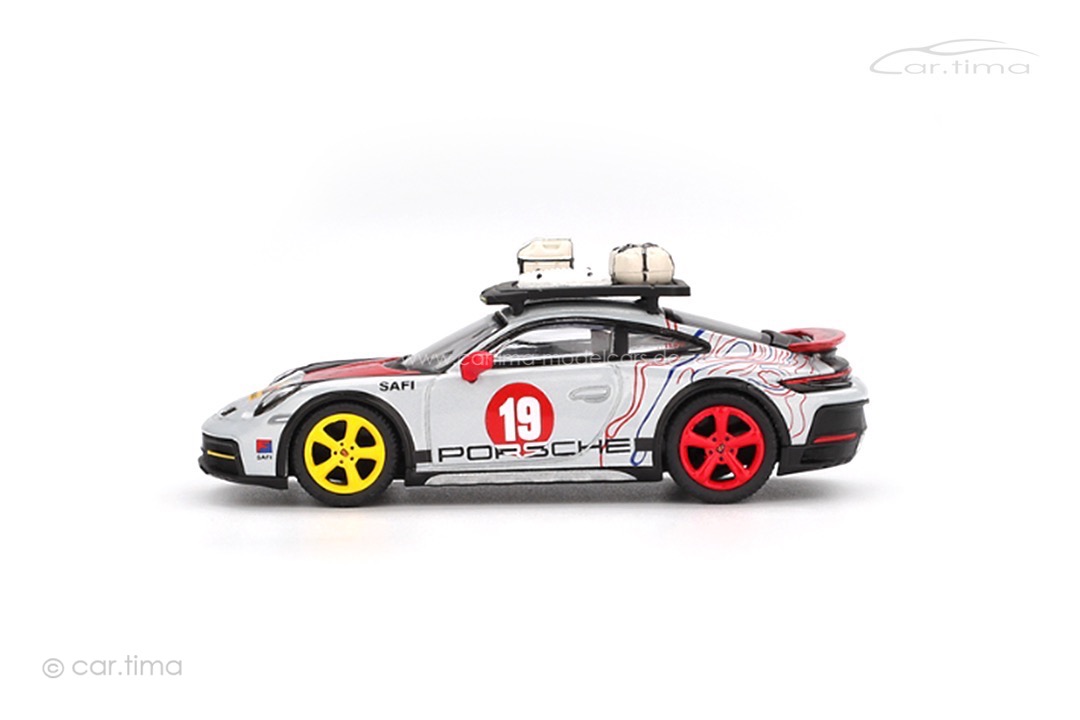 Porsche 911 (992) Dakar "Uncle Rally" 2024 MINI GT 1:64 MGT01068-L