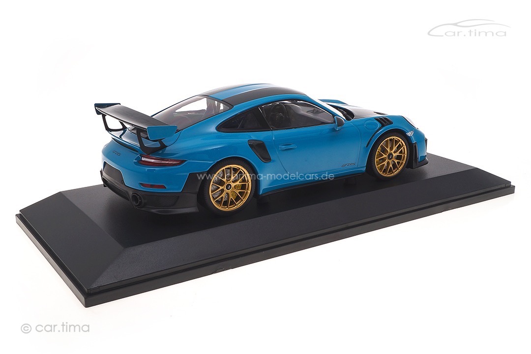 Porsche 911 (991 II) GT2 RS Weissach Package Miami blau Minichamps 1:18 153068310