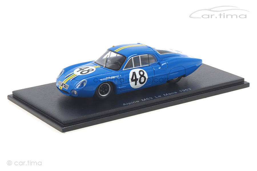 Alpine M63 24h Le Mans 1963 Heinz/Rosinski Spark 1:43 S5482
