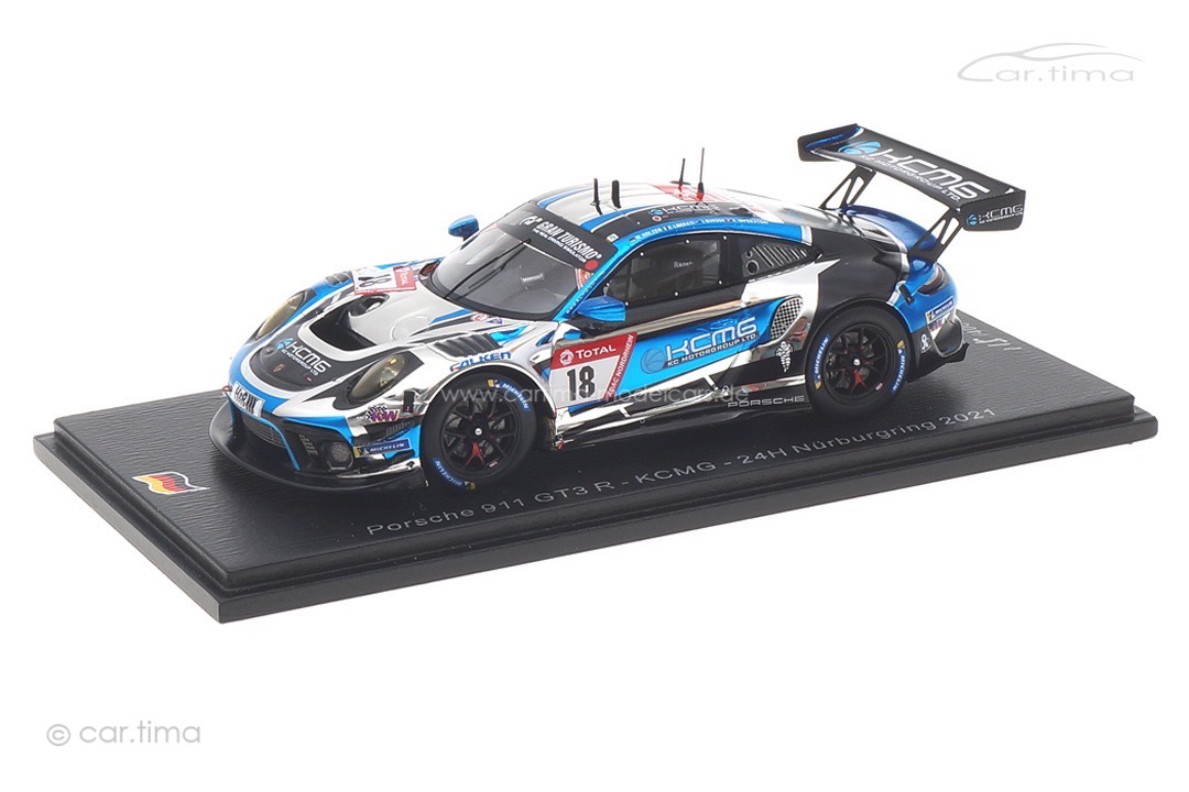 Porsche 911 GT3 R 24h Nürburgring 2021 Bourdon/Holzer/Imperatori/Liberati Spark 1:43 SG775