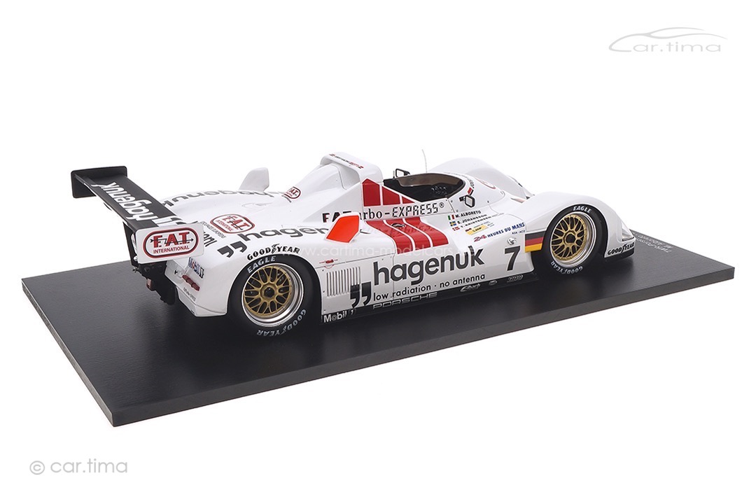 TWR-Porsche WSC Winner 24h Le Mans 1997 Alboreto/Johansson/Kristensen Spark 1:18 18LM97 TWR-Porsche WSC Winner 24h Le Mans 1997 Alboreto/Johansson/Kristensen Spark 1:18 18LM97