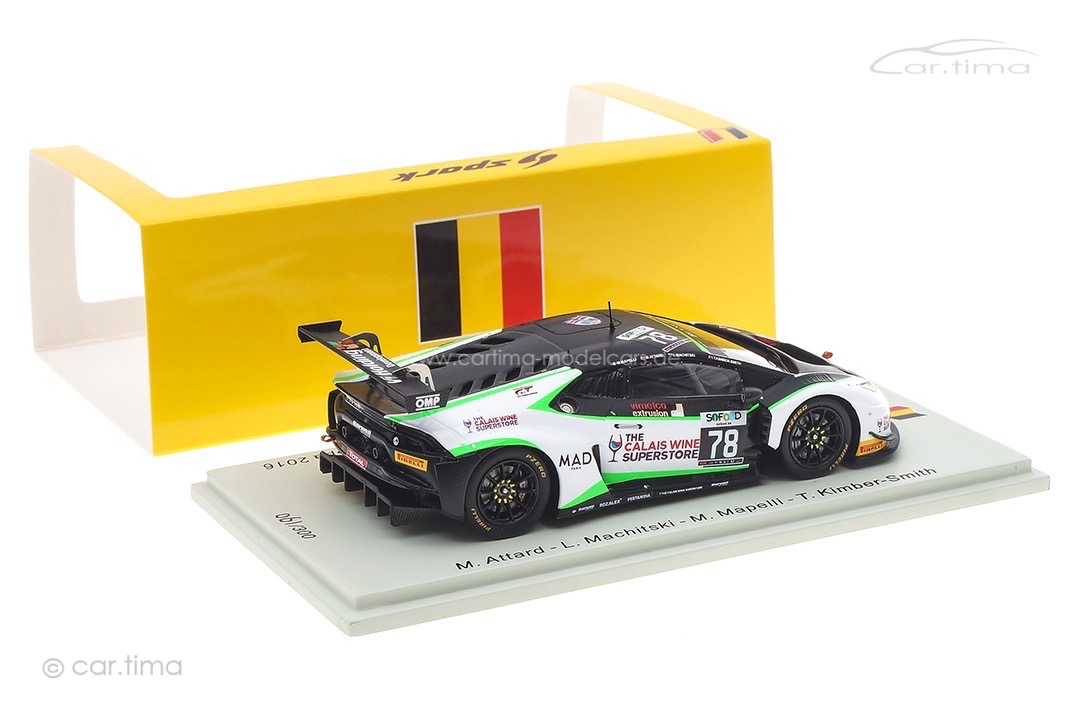 Lamborghini Huracán GT3 24h Spa 2016 Attard/Machitski/Mapelli Spark 1:43 SB293