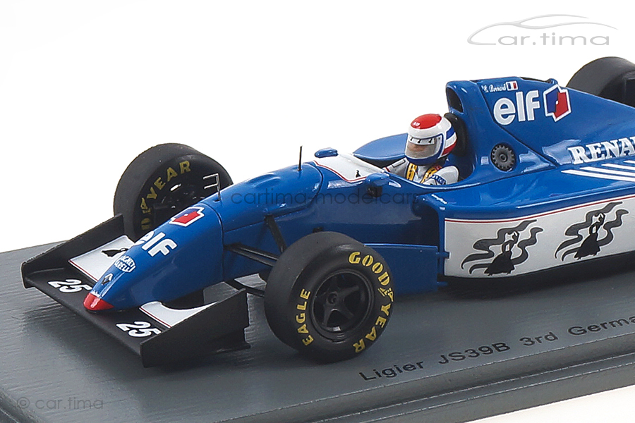 Ligier JS39B GP Germany 1994 Eric Bernard Spark 1:43 S7403 Ligier JS39B GP Germany 1994 Eric Bernard Spark 1:43 S7403