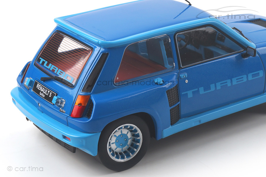 Renault 5 Turbo 1 1981 blau met. IXO Models 1:18 18CMC005