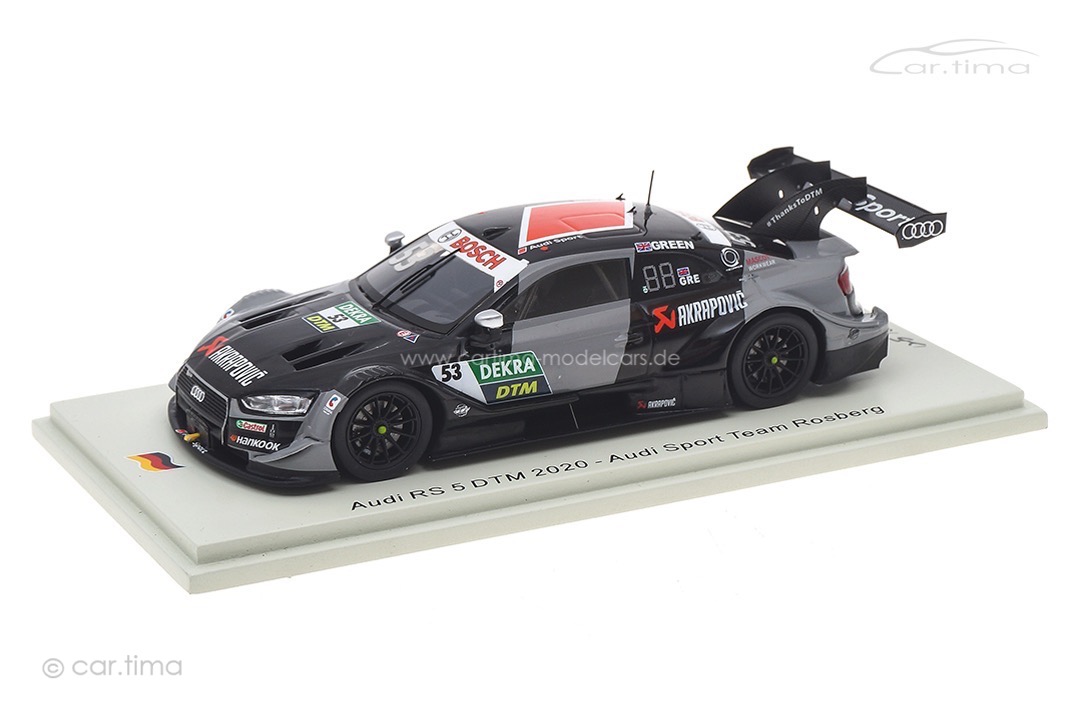 Audi RS5 DTM 2020 Jamie Green Spark 1:43 SG650 Audi RS5 DTM 2020 Jamie Green Spark 1:43 SG650