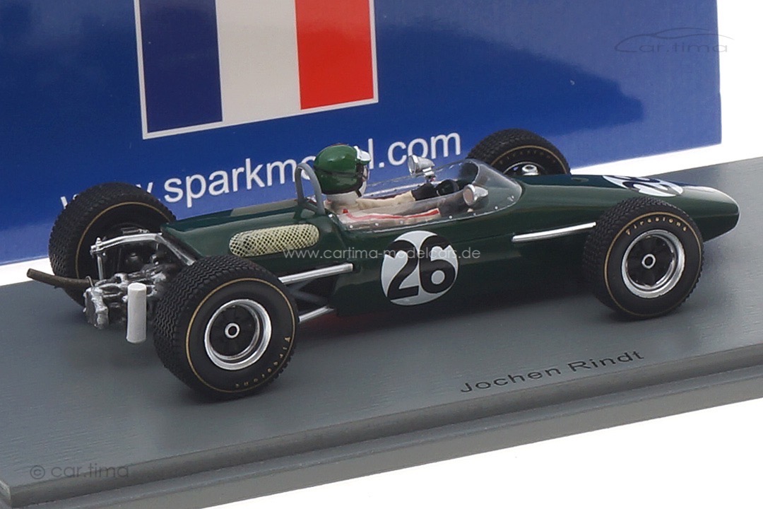 Brabham BT23 Vainqueur GP de Pau 1967 Jochen Rindt Spark 1:43 SF250