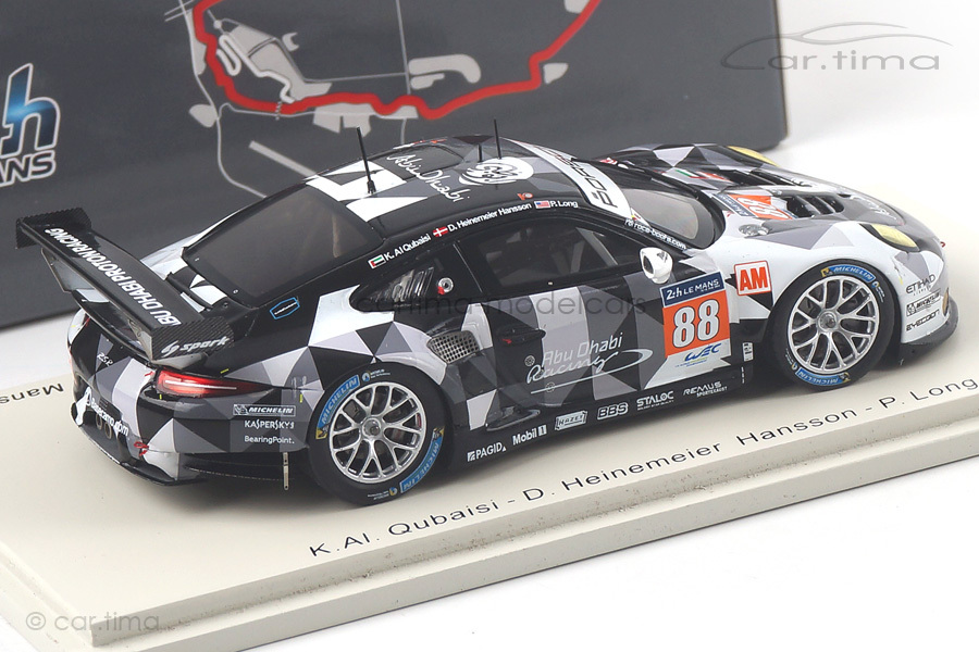 Porsche 911 RSR 24h Le Mans 2016 Al Qubaisi/Long/Heinemeier Hansson Spark 1:43 S5142 Porsche 911 RSR 24h Le Mans 2016 Al Qubaisi/Long/Heinemeier Hansson Spark 1:43 S5142