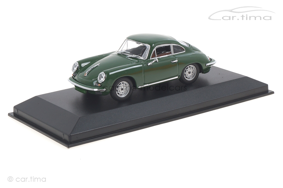 Porsche 356 C Carrera 2 1963 dunkelgrün Maxichamps 1:43 940062360 Porsche 356 C Carrera 2 1963 dunkelgrün Maxichamps 1:43 940062360