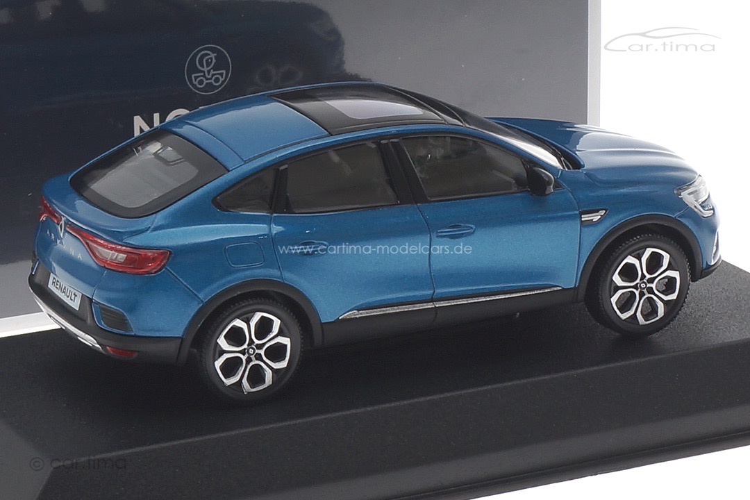 Renault Arkana Techno 2022 Zanzibar Blue Norev 1:43 517687 Renault Arkana Techno 2022 Zanzibar Blue Norev 1:43 517687