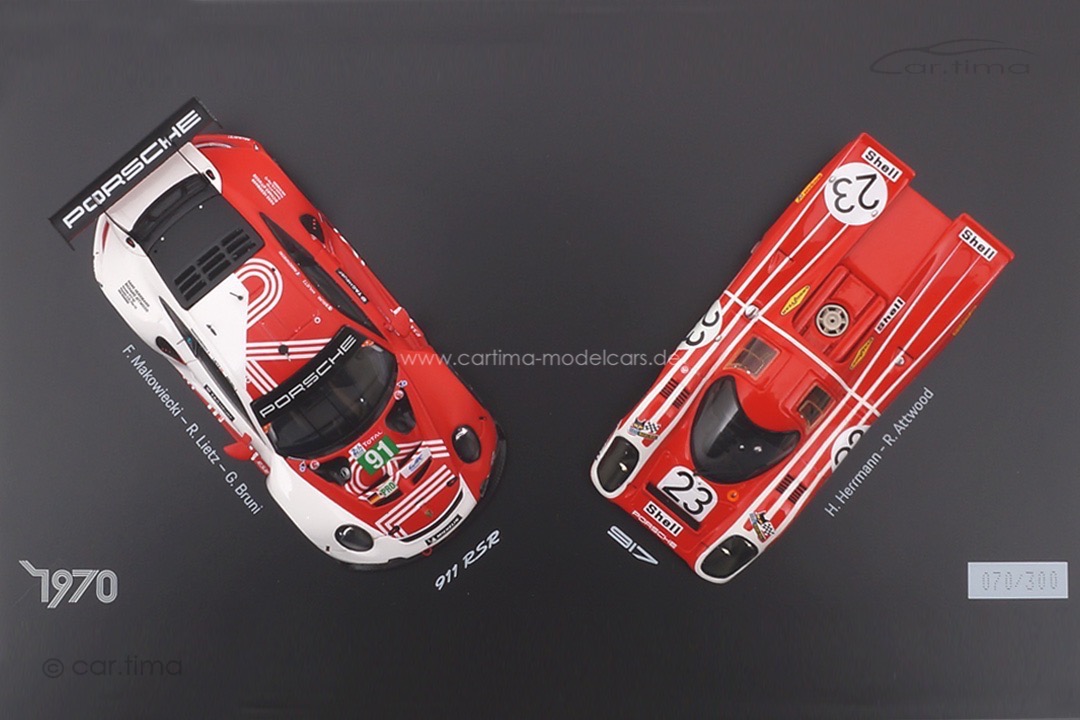 Set Porsche 917 K Le Mans 1970/911 RSR Le Mans 2020 Spark 1:43 WAP0209040NSET Set Porsche 917 K Le Mans 1970/911 RSR Le Mans 2020 Spark 1:43 WAP0209040NSET
