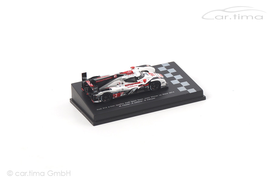 Audi R18 e-tron quattro Winner 24h Le Mans 2014 Fässler/Lotterer/Treluyer Spark 1:87 87LM14