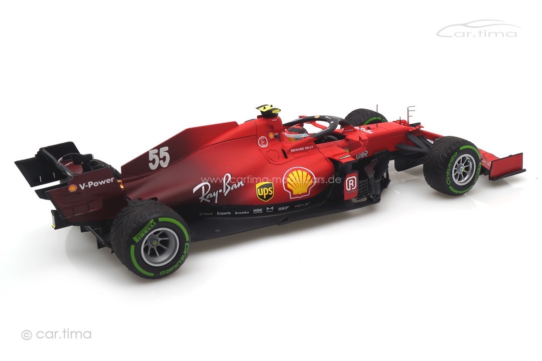Ferrari SF21 GP Emilia-Romagna 2021 Carlos Sainz BBR 1:18 BBR211855 Ferrari SF21 GP Emilia-Romagna 2021 Carlos Sainz BBR 1:18 BBR211855