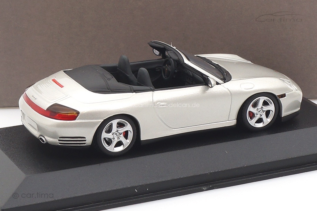 Porsche 911 (996) Carrera 4S Cabriolet Silber Minichamps 1:43 WAP02010014