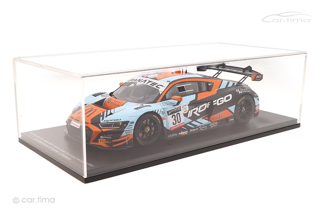 Audi R8 LMS GT3 Winner Silver Cup class 24h Spa 2022 Simmenauer/Goethe/Neubauer Spark 1:18 18SB052