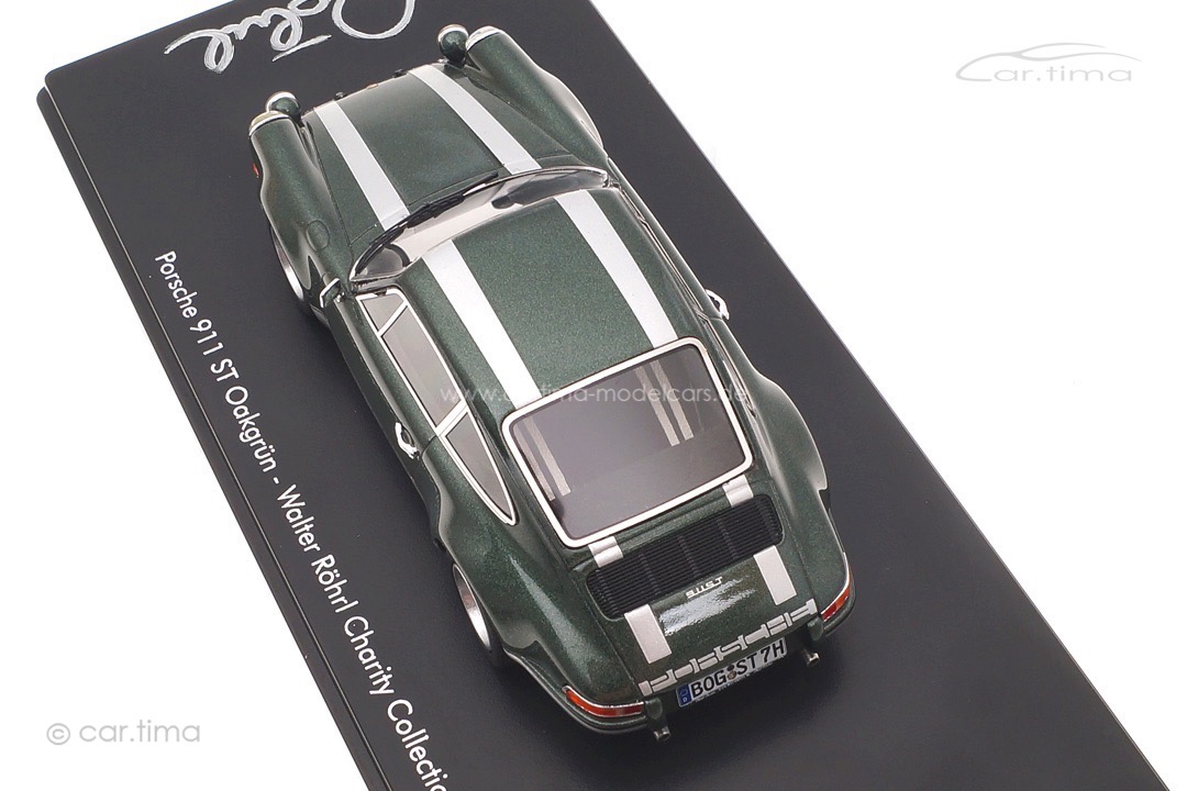 Porsche 911 ST Oakgrün Walter Röhrl Charity Collection Originalsignatur Walter Röhrl car.tima 1:43 Porsche 911 ST Oakgrün Walter Röhrl Charity Collection Originalsignatur Walter Röhrl car.tima 1:43