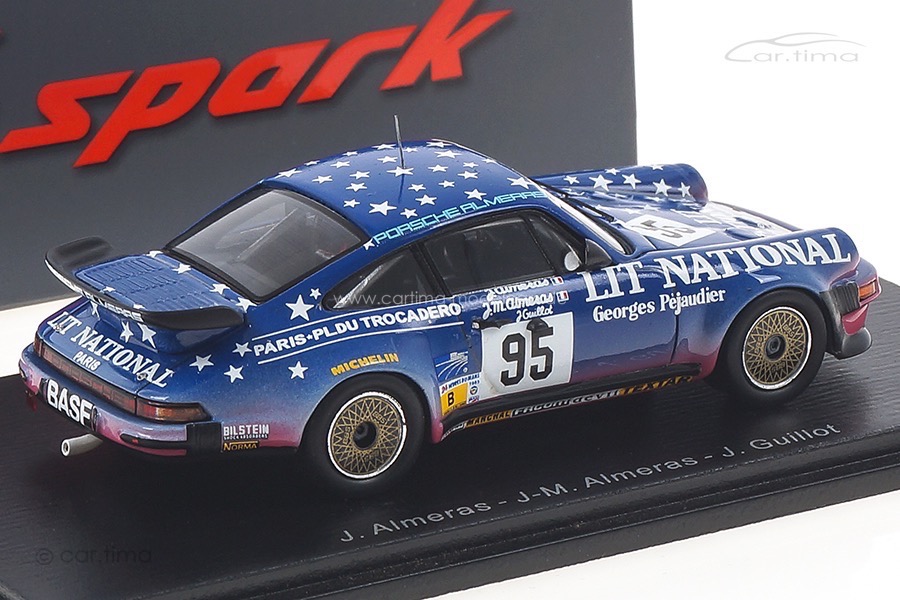 Porsche 911 Turbo (930) 24h Le Mans 1983 Almeras/Almeras/Guillot Spark 1:43 S3414 Porsche 911 Turbo (930) 24h Le Mans 1983 Almeras/Almeras/Guillot Spark 1:43 S3414