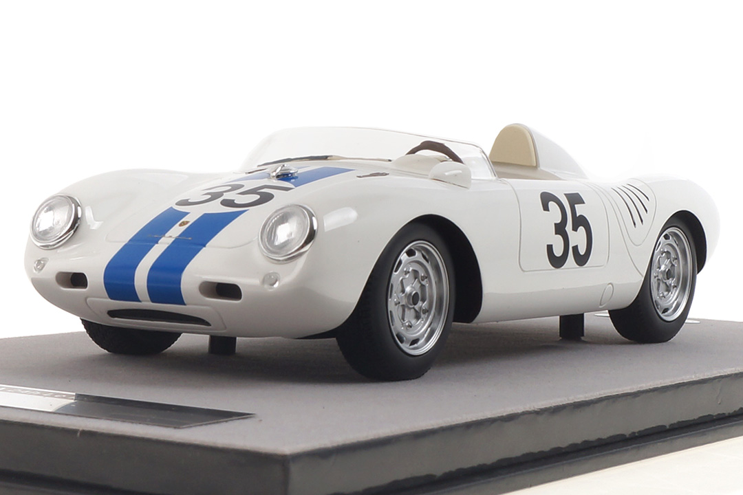 Porsche 550A RS 24h Le Mans 1957 Hugus/Godin de Beaufort Tecnomodel 1:18 TM18-141A