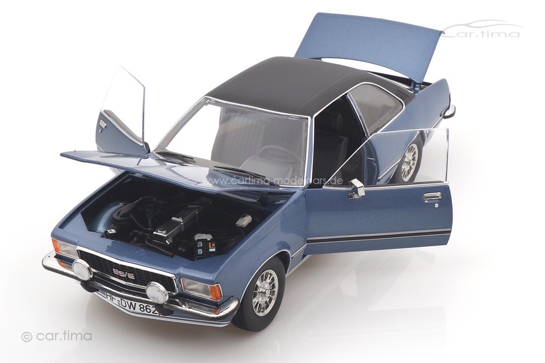 Opel Commodore B GS/E Coupé blau Touring 1:18 18048002