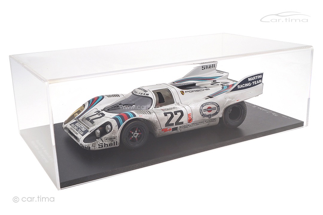 Porsche 917 Winner 24h Le Mans 1971 Marko/van Lennep car.tima FINISH LINE inkl. Vitrine Porsche 917 Winner 24h Le Mans 1971 Marko/van Lennep car.tima FINISH LINE inkl. Vitrine