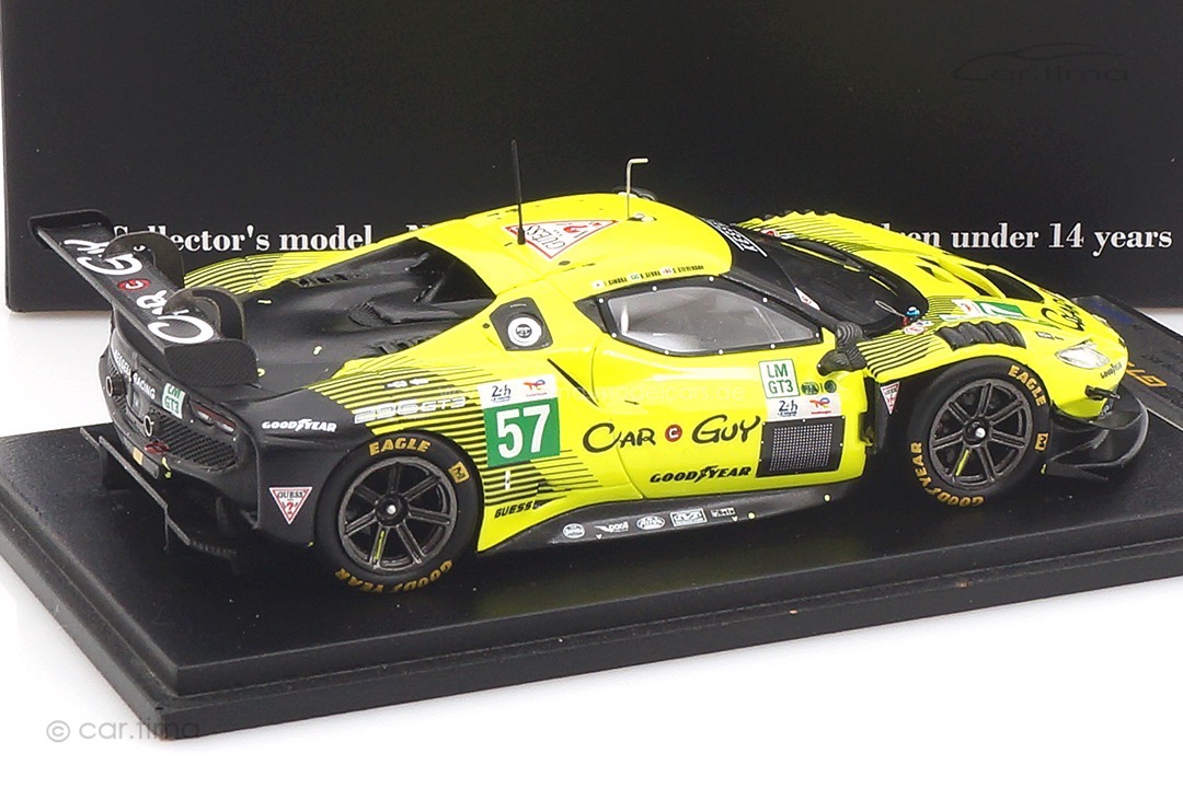 Ferrari 296 GT3 24h Le Mans 2025 Kimura/Serra/Stevenson1:43 LSLM195