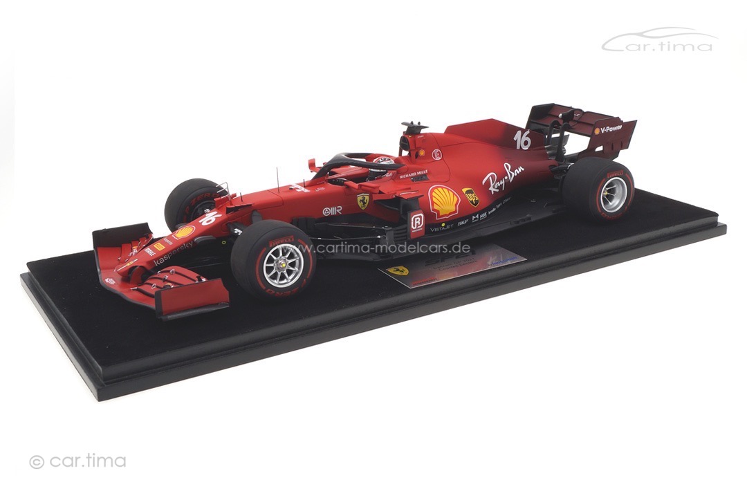 Ferrari SF21 GP Bahrain 2021 Charles Leclerc LookSmart 1:18 LS18F1035 Ferrari SF21 GP Bahrain 2021 Charles Leclerc LookSmart 1:18 LS18F1035