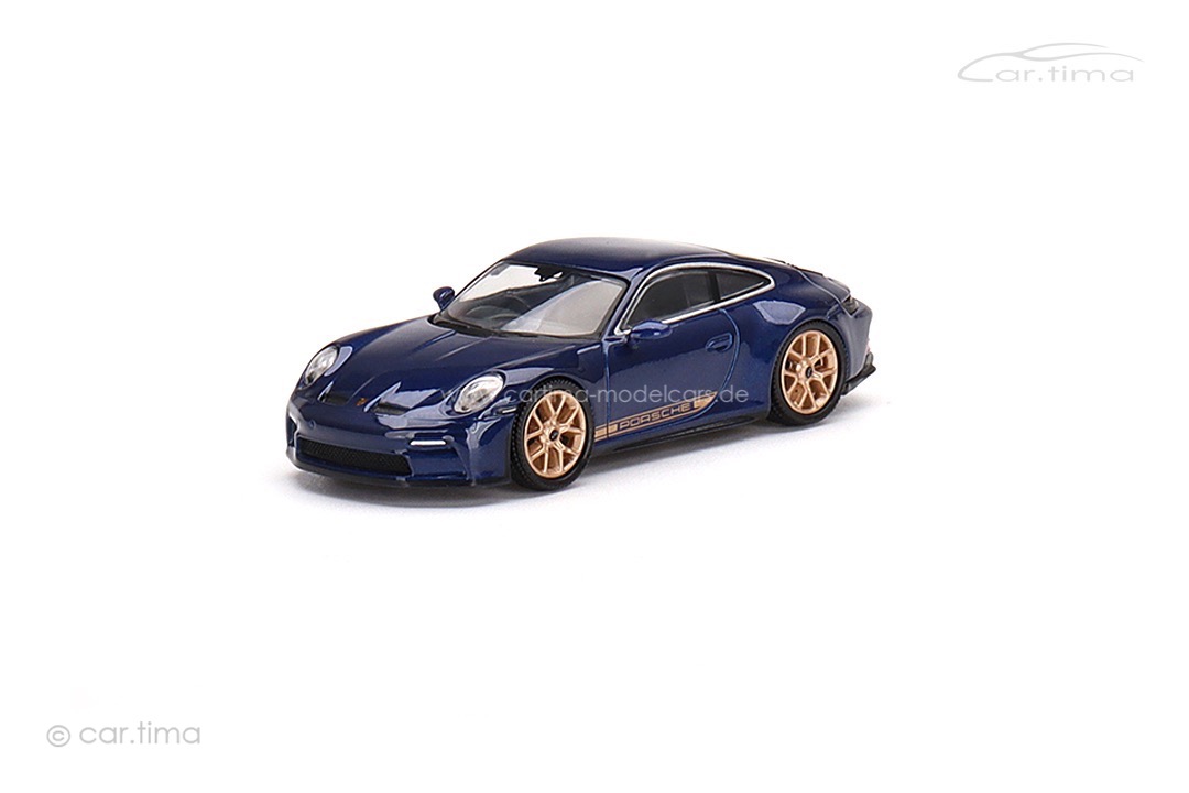 Porsche 911 (992) GT3 Touring Enzianblau MINI GT 1:64 MGT00405-L