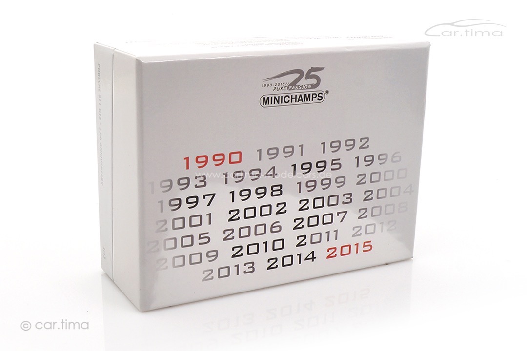 Porsche 911 (991) GT3 Weiß 25 Jahre Minichamps Minichamps 1:43 410062022