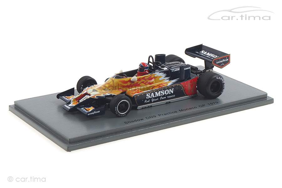 Shadow DN9 Training Monaco GP 1979 Jan Lammers Spark 1:43 S7373 Shadow DN9 Training Monaco GP 1979 Jan Lammers Spark 1:43 S7373