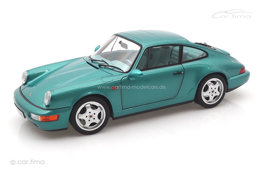 Porsche 911 (964) Carrera 2 Wimbledongrün Norev 1:18 187329 Porsche 911 (964) Carrera 2 Wimbledongrün Norev 1:18 187329