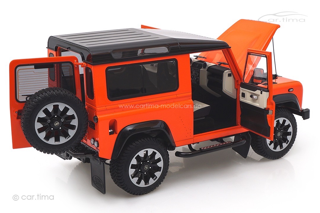 Land Rover Defender 90 Works 2018 orange LCD Models 1:18 LCD18007-OR Land Rover Defender 90 Works 2018 orange LCD Models 1:18 LCD18007-OR