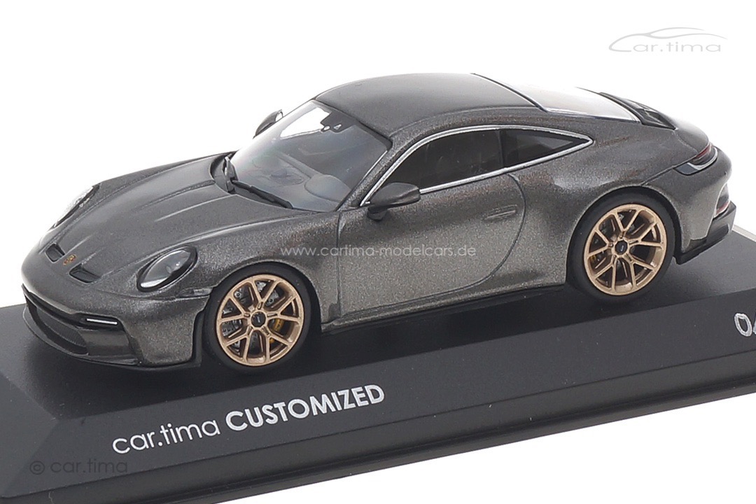 Porsche 911 (992) GT3 Touring Achatgrau/Rad Neodyme Minichamps car.tima CUSTOMIZED Porsche 911 (992) GT3 Touring Achatgrau/Rad Neodyme Minichamps car.tima CUSTOMIZED